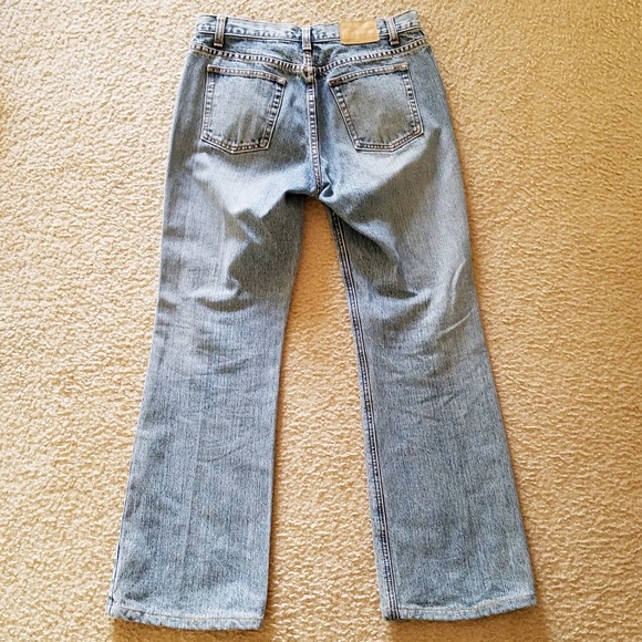 J. Crew Hipster Flare Jeans Sz 4 light wash denim - Picture 7 of 7